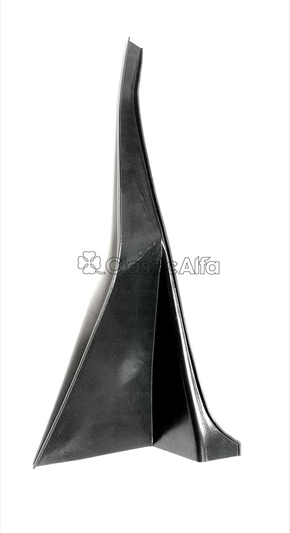 IN144 SPIDER 1970-87 RIGHT B-POST TRIM PANEL - BLACK