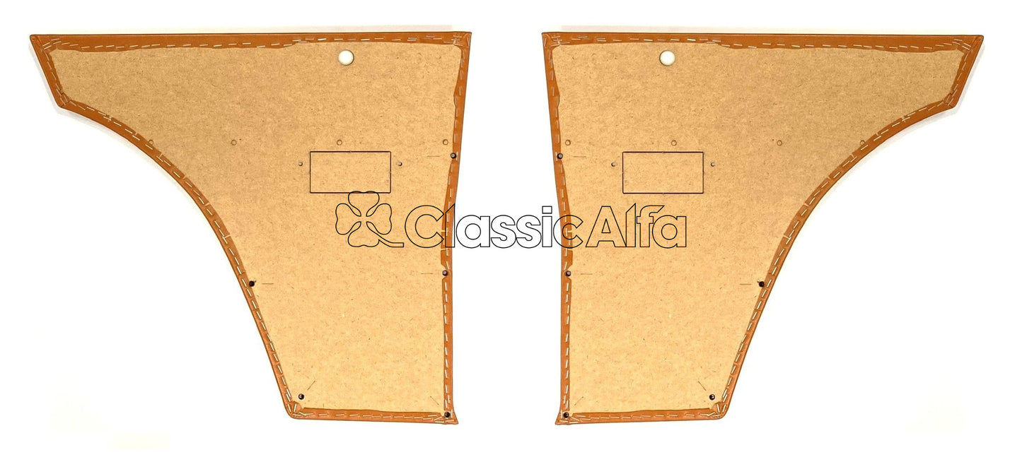 IN150/1 SPRINT GT/GTV/GT JUNIOR/1750 MK 1 INNER REAR PANELS - OCHRE- PAIR