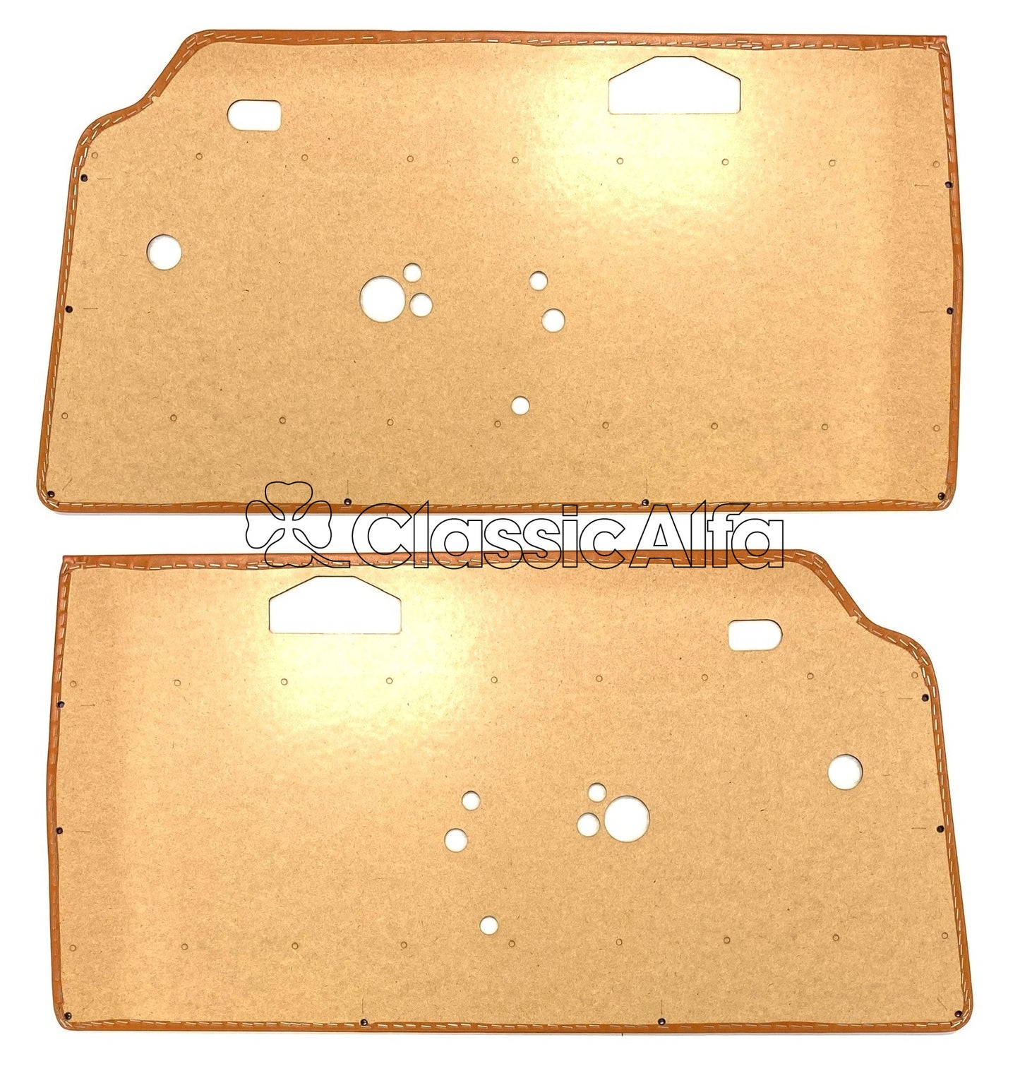 IN150 SPRINT GT/GTV/GT JUNIOR/1750 MK 1 INNER DOOR PANELS - OCHRE- PAIR