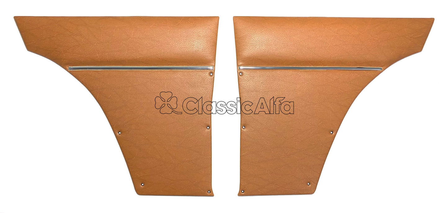 IN174/1 GT/GTV REAR SIDE TRIM PANEL - PAIR - BROWN (CINGHIALE)