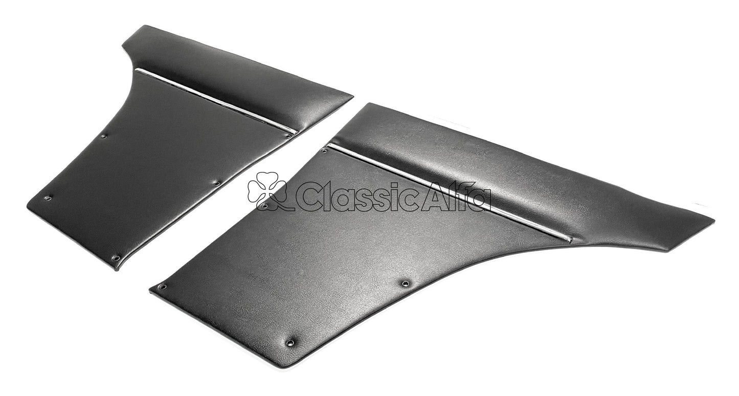 IN174 GT/GTV REAR SIDE TRIM PANELS - PAIR - BLACK