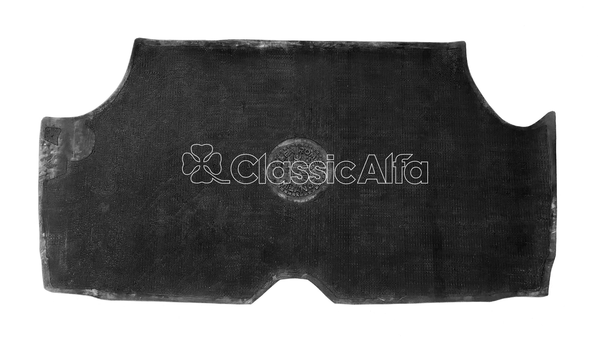 IN202 GIULIA SUPER MAIN BOOT RUBBER MAT BLACK