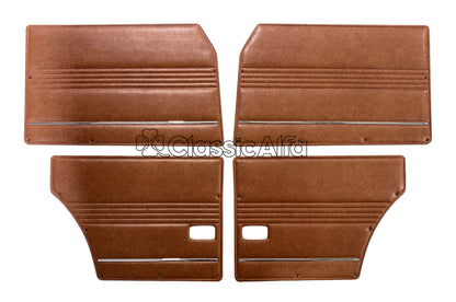 IN208 GIULIA SALOON INNER DOOR PANEL SET BROWN 62-73