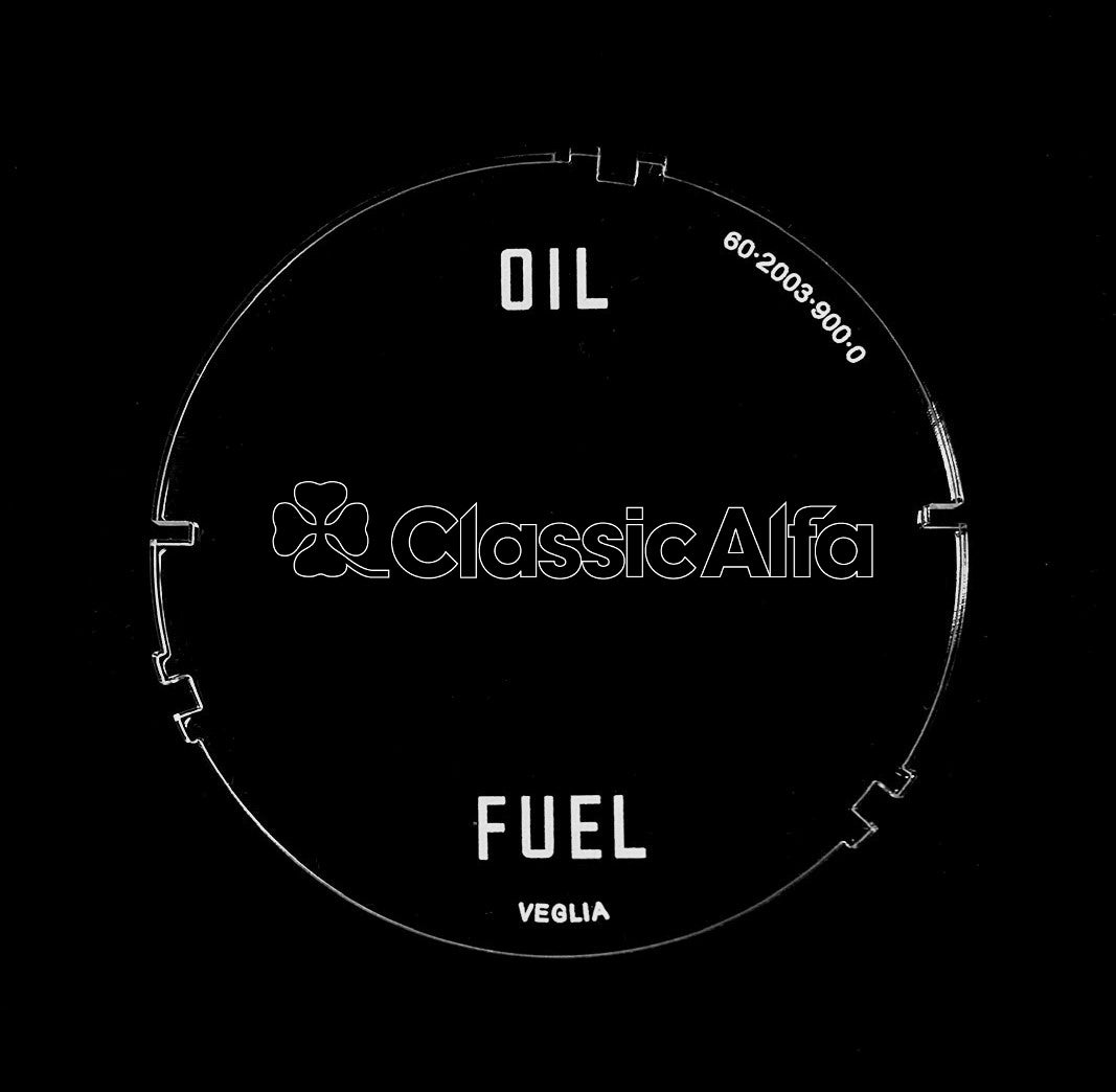 IN230 STEP FRONT DASH INSTRUMENT LENS OIL & FUEL