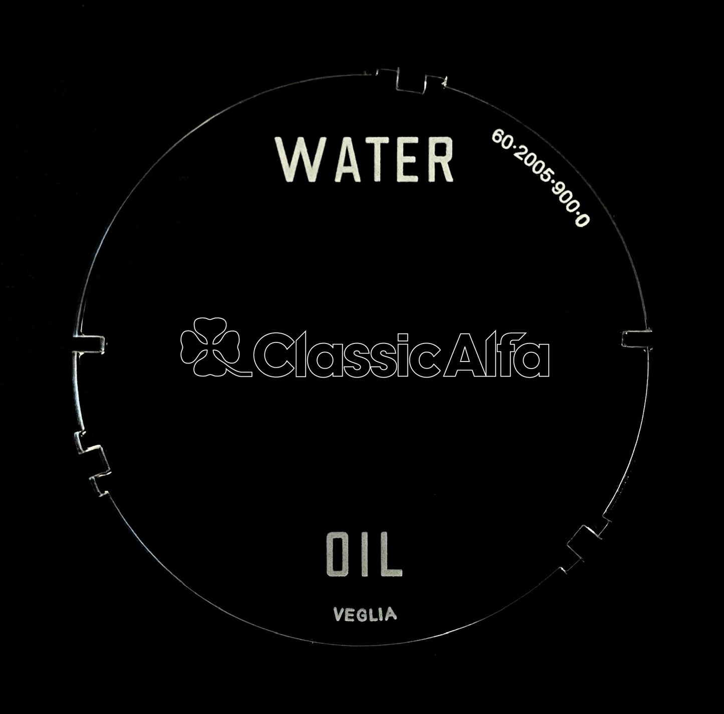 IN231 STEP FRONT DASH INSTRUMENT LENS OIL & WATER