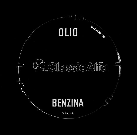 IN233 STEP FRONT DASH INSTRUMENT LENS BENZINA & OLIO