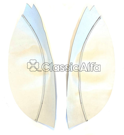 IN237 GT INNER WHEELARCH VINYL COVERS - PAIR - GREY