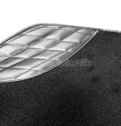 IN241 GT/GTV CARPET SET - BLACK- LEFT HAND DRIVE, STANDING PEDALS