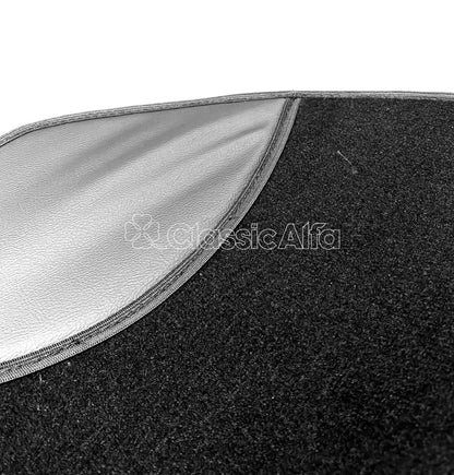 IN242 LHD 1750 GTV STANDING PEDALS CARPET SET - BLACK