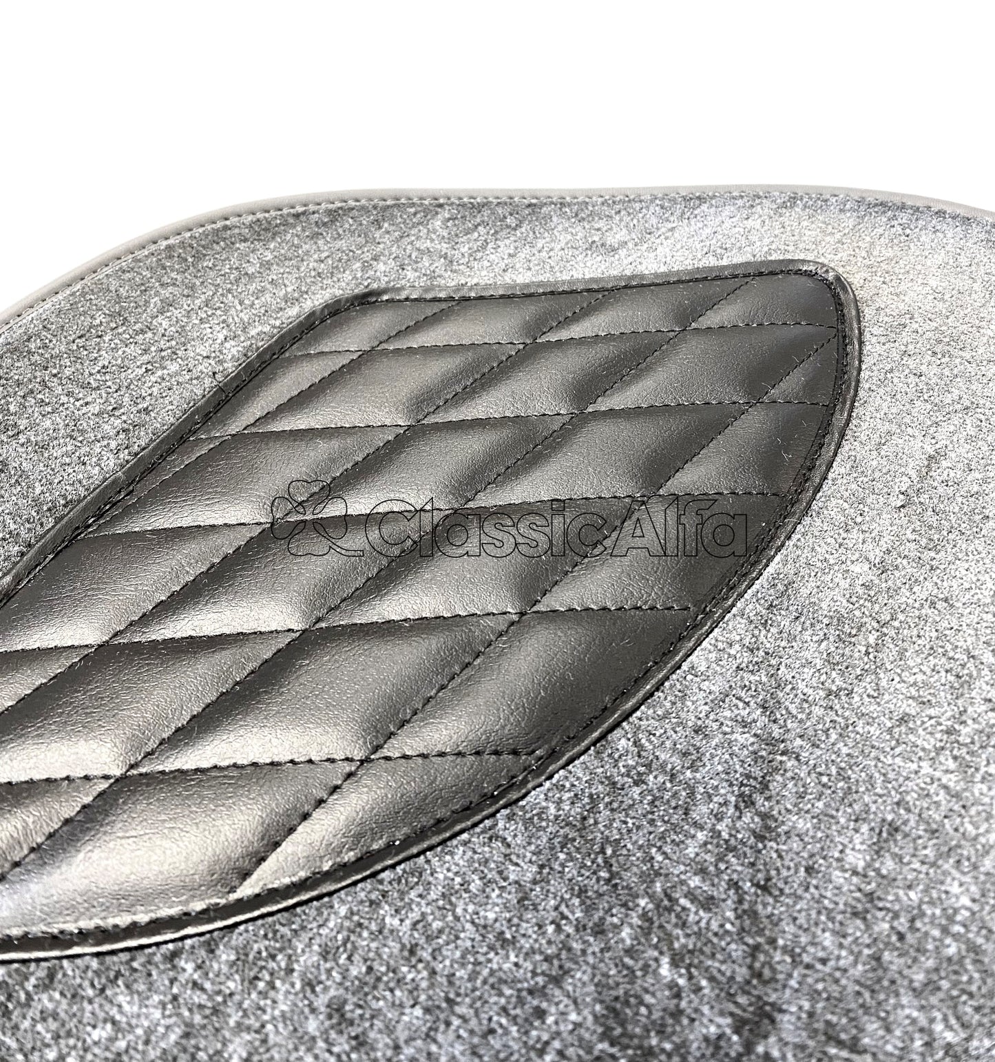 IN260/1 BERLINA 2000 GREY CARPET SET - LEFT HAND DRIVE HANGING PEDALS