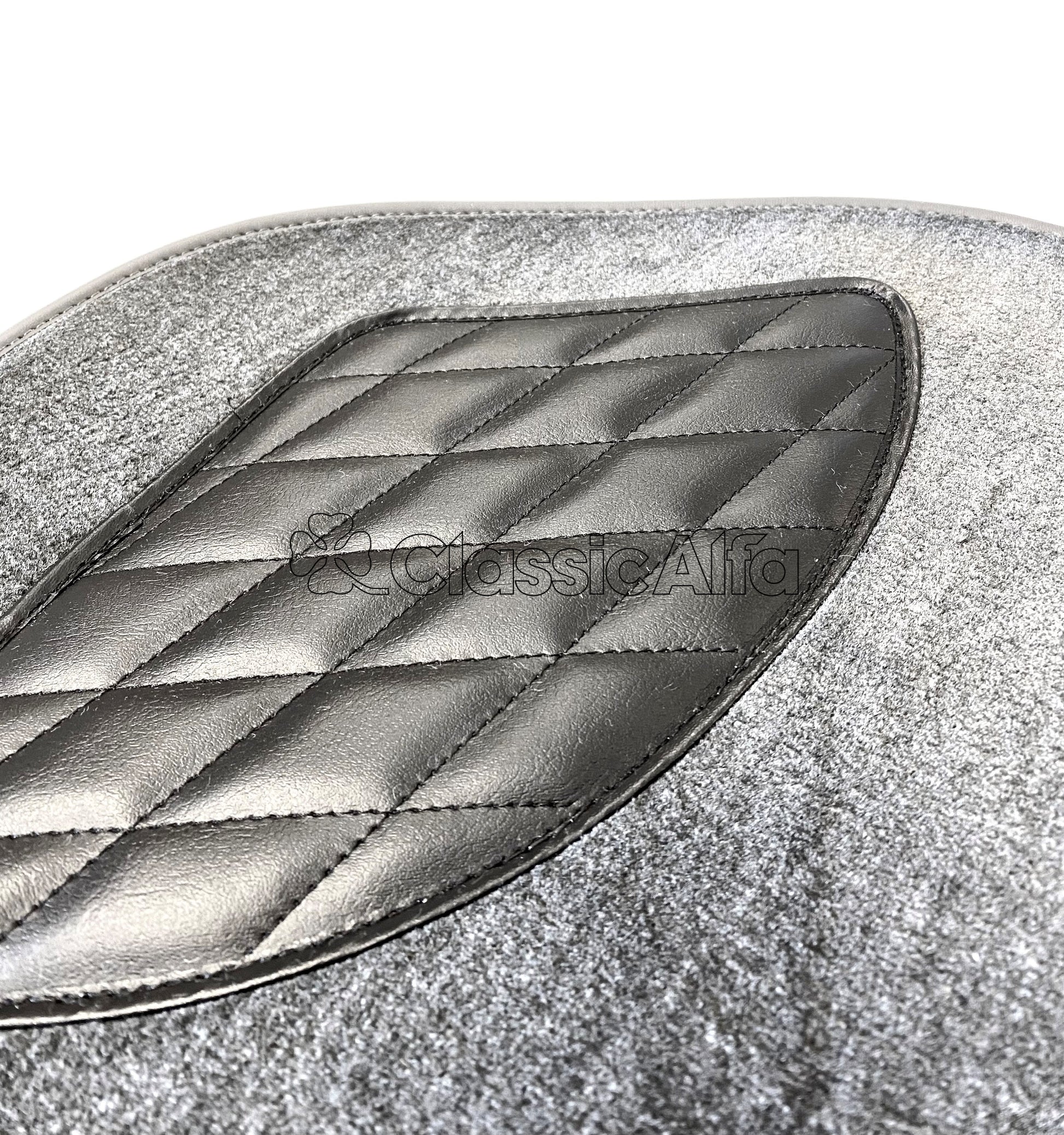 IN260/1 BERLINA 2000 GREY CARPET SET - LEFT HAND DRIVE HANGING PEDALS