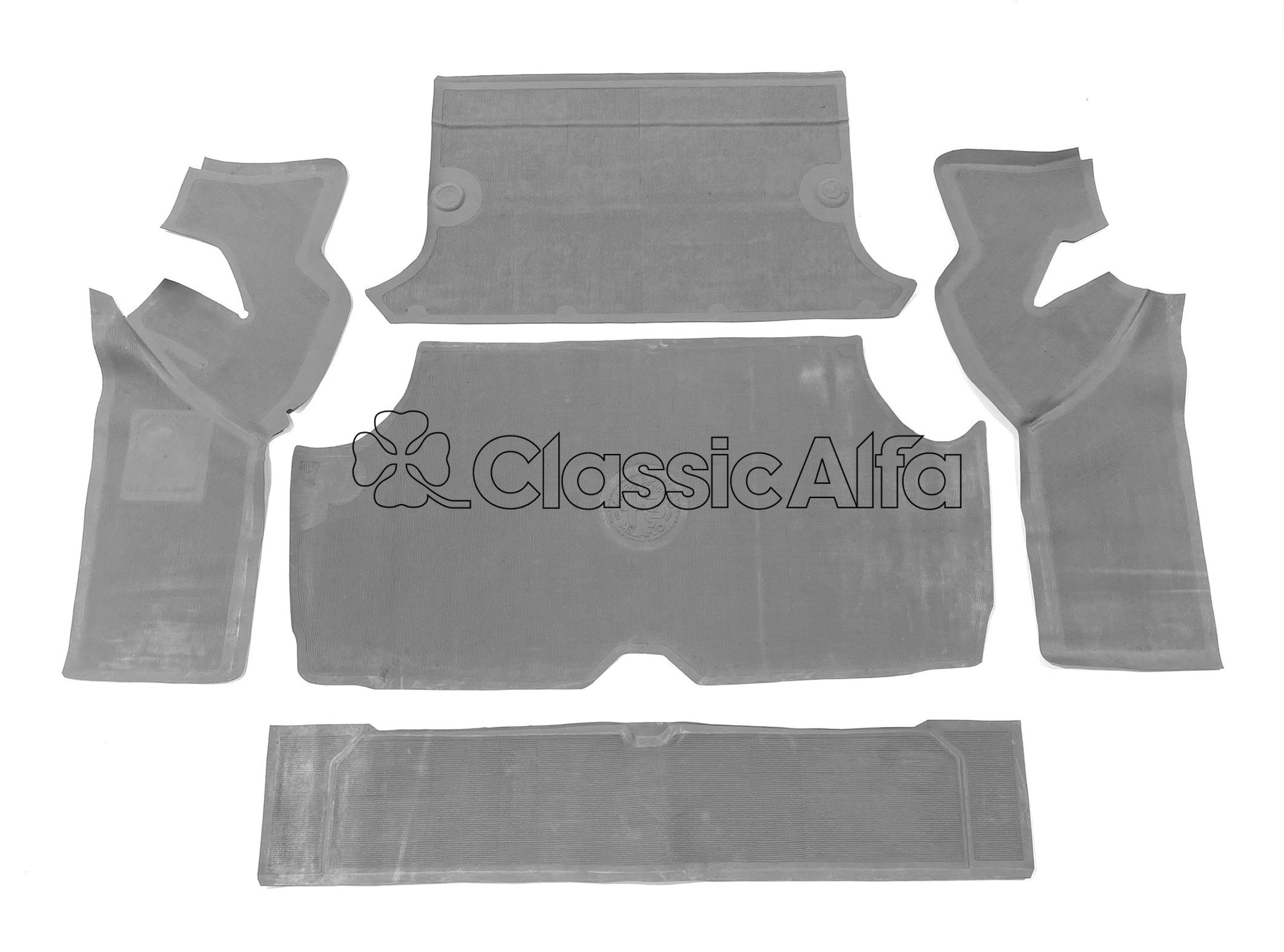 IN262 GIULIA SALOON GREY BOOT RUBBER MAT SET