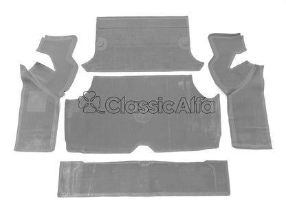 IN262 GIULIA SALOON GREY BOOT RUBBER MAT SET