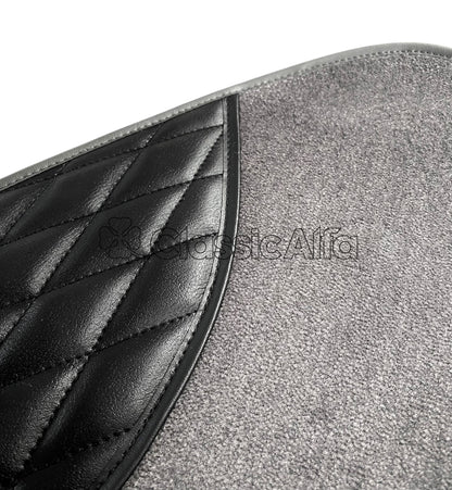 IN268/2 GIULIA SALOON PREMIUM GREY CARPET SET - LEFT HAND DRIVE HANGING PEDALS