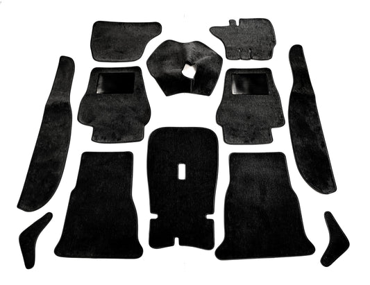 IN269/1 GIULIA SALOON PREMIUM BLACK CARPET SET - RHD