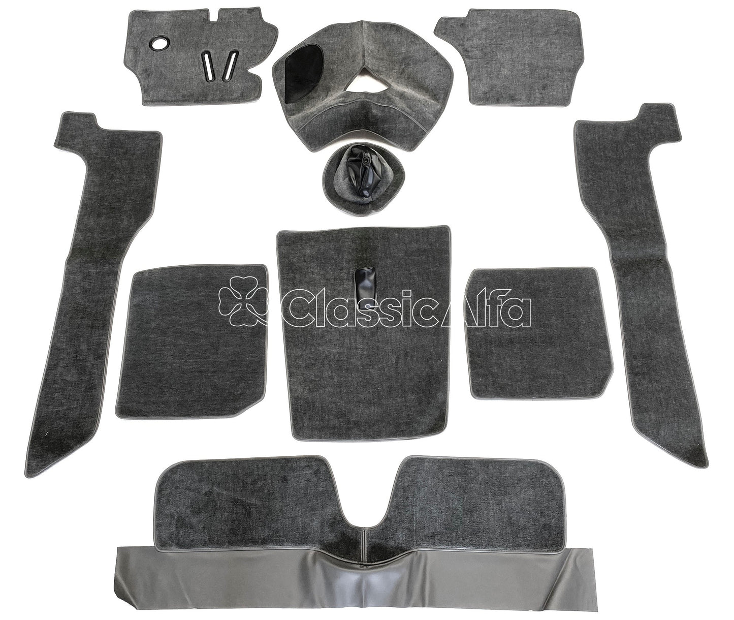 IN288 GTC CARPET SET GREY - LEFT HAND DRIVE -