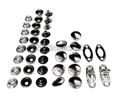 IN295 SPIDER KAMMTAIL JUNIOR REAR DRAPE  1970-78 - BLACK