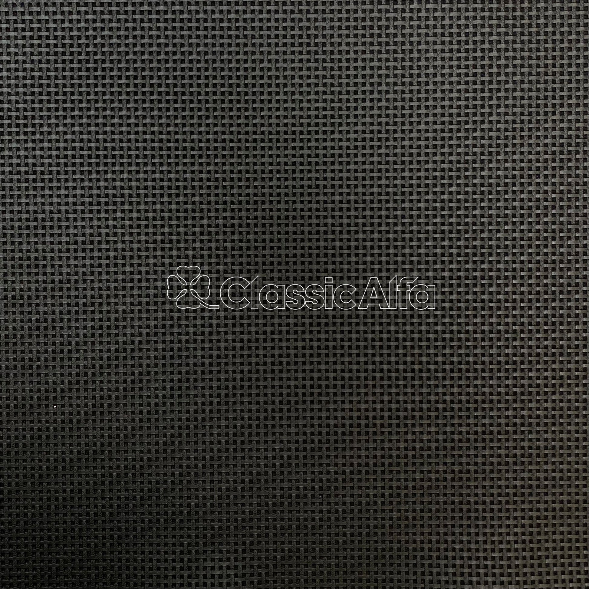 IN307 ALFA BLACK BASKETWEAVE VINYL SKAI