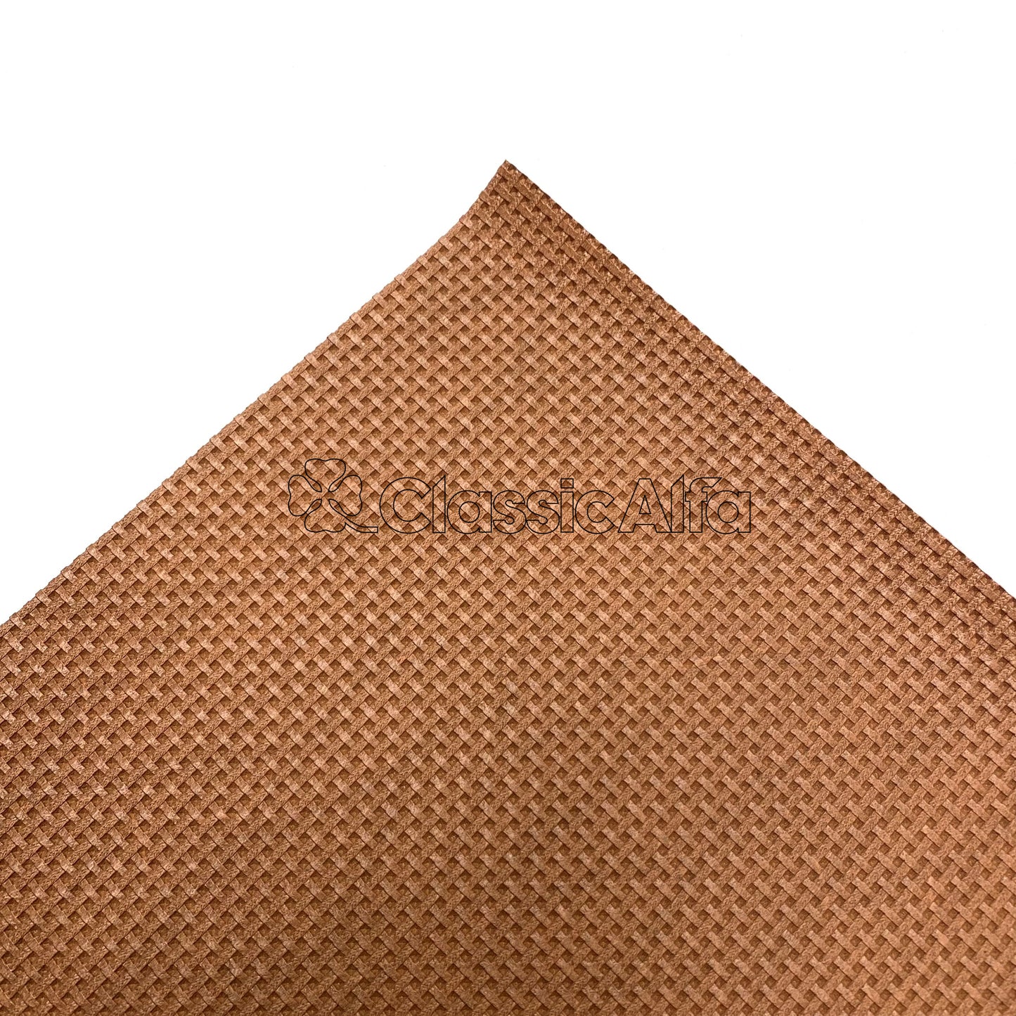 IN308 ALFA BROWN BASKETWEAVE VINYL SKAI