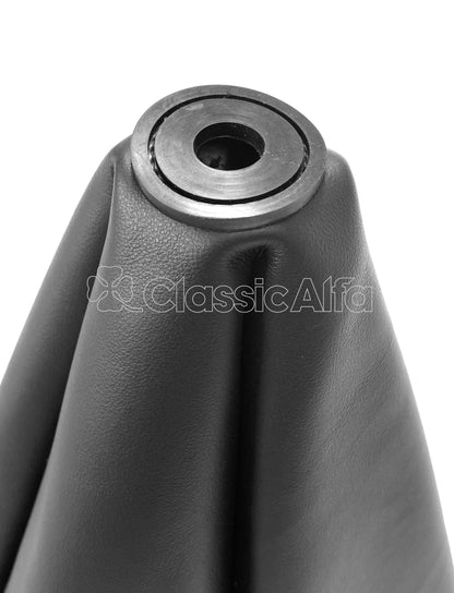 IN324 LEATHER GEAR LEVER GAITER ROUNDTAIL SPIDER - BLACK 5 ROW