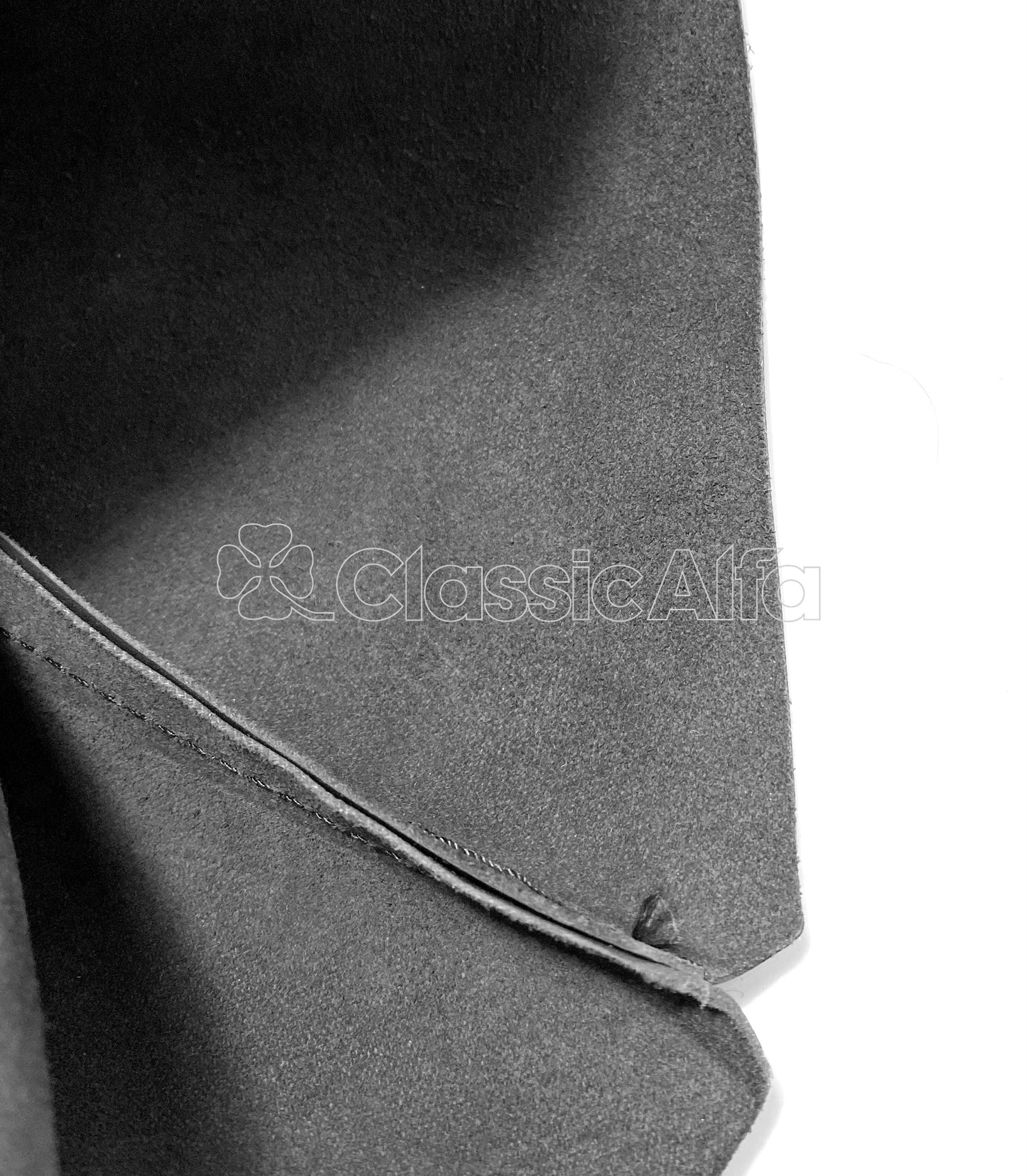 IN323 LEATHER GEAR LEVER GAITER - BLACK 4 ROW