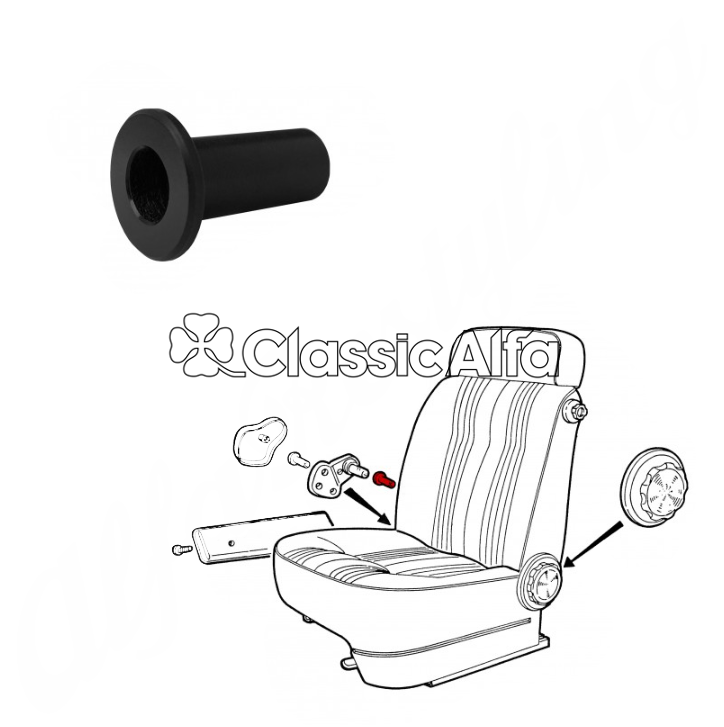 IN382 105 SALOON SEAT MECHANISM BUSH