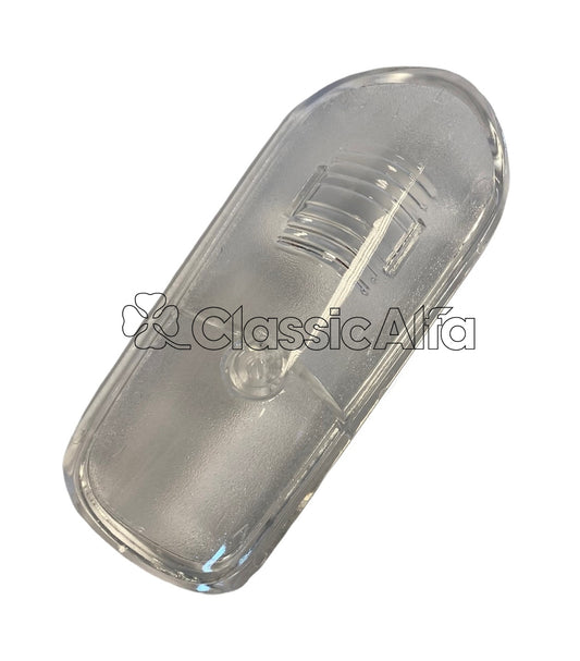 LT014/3 FRONT SIDELIGHT LENS - RIGHT - CLEAR - ALL STEPFRONT CARS 1964-69