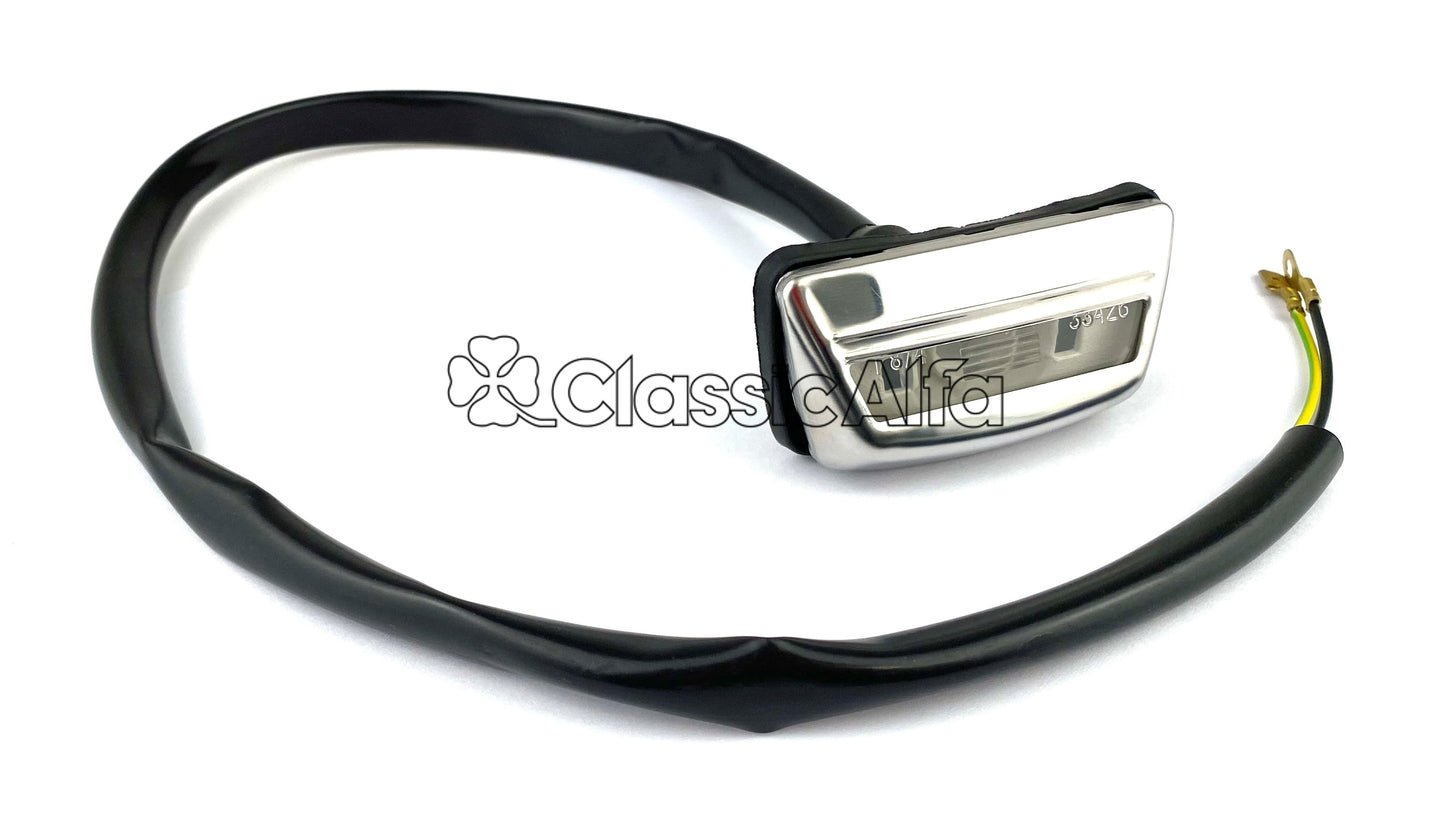 LT025/1 REAR NUMBER PLATE LIGHT - ON BUMPER  ALTISSIMO STYLE