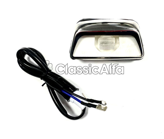LT025 REAR NUMBER PLATE LIGHT - ON BUMPER  CARELLO STYLE