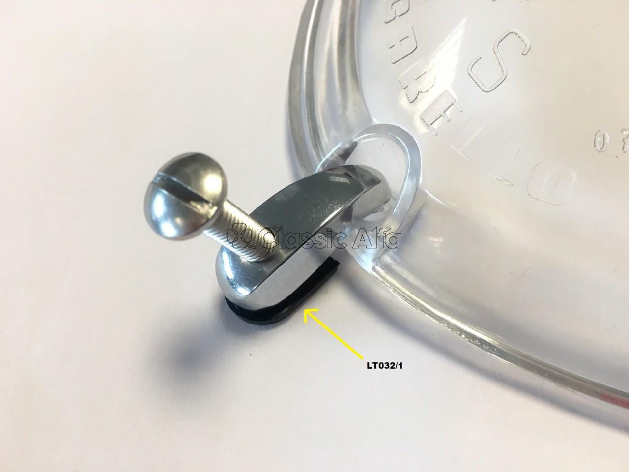 LT032/1 HEADLIGHT PERSPEX COVER RUBBER PAD/GASKET