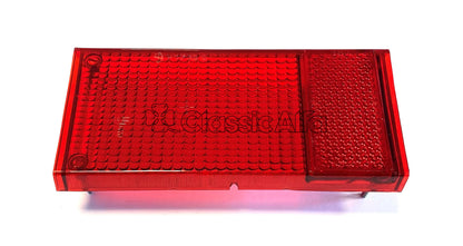 LT037 1970-83 SPIDER RED TAIL LIGHT LENS - LEFT