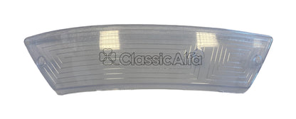 LT040/3 1970-84 SPIDER FRONT LIGHT LENS - RIGHT CLEAR - FOR EURO MARKETS
