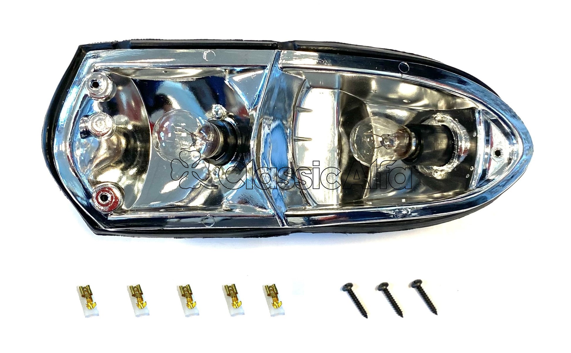 LT059/1 ROUNDTAIL SPIDER 1966-70 REAR LIGHT BACKING WITH RUBBER, RIGHT