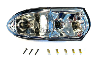 LT059 ROUNDTAIL SPIDER 1966-70 REAR LIGHT BACKING WITH RUBBER, LEFT