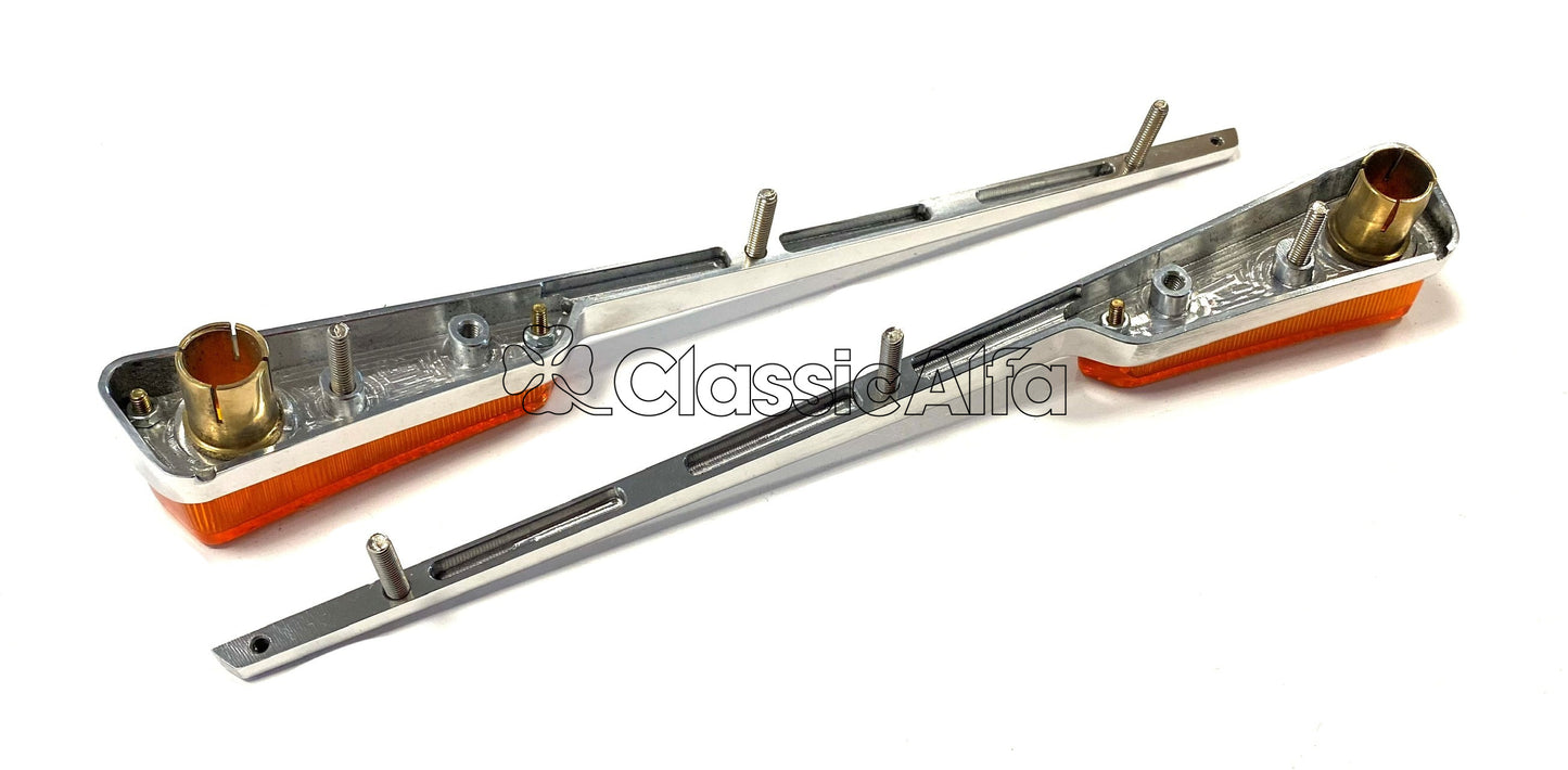 LT128 INDICATOR REPEATERS GIULIA TI / SUPER  PAIR LONG CHROME