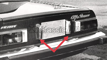 LT138 REAR NUMBER PLATE LIGHT USA  - SPIDER