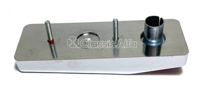 LT146 USA SPEC RED SIDE MARKER LIGHT/REFLECTOR WITH CHROME FRAME  1971 ON