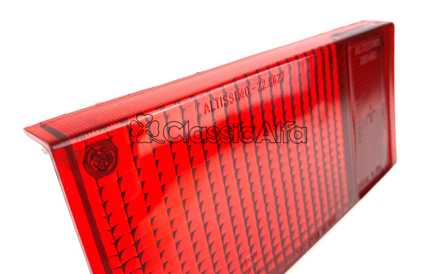 LT160/1 1970-83 SPIDER RED LIGHT LENS - RIGHT (ALTISSIMO)