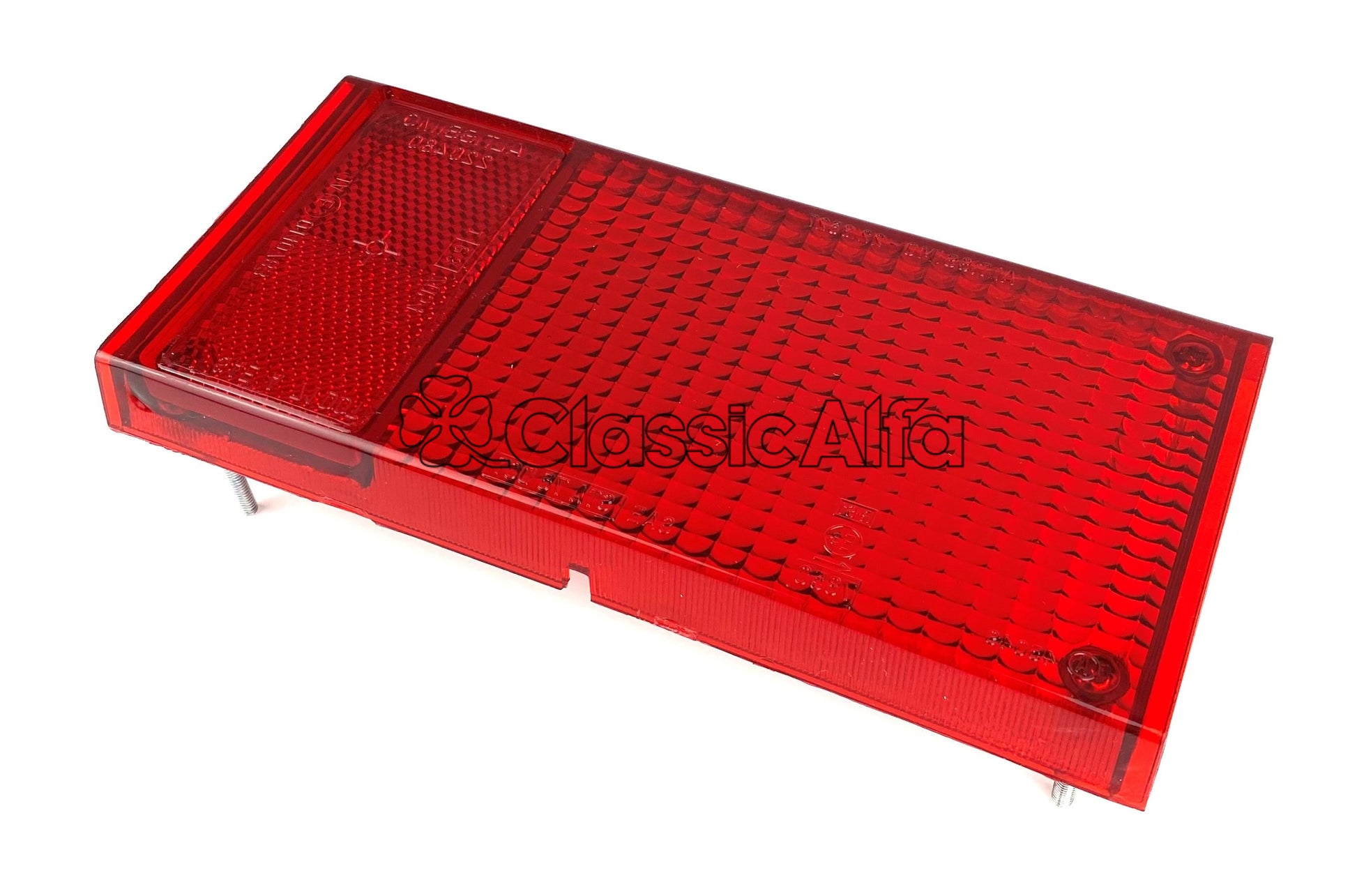 LT160/1 1970-83 SPIDER RED LIGHT LENS - RIGHT (ALTISSIMO)