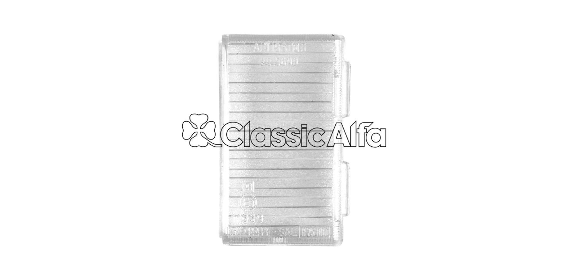 LT161 SPIDER 1970-83 CLEAR REAR LENS - LEFT (ALTISSIMO)