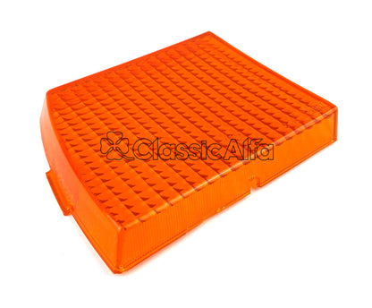 LT162 1970-83 SPIDER ORANGE REAR LENS - LEFT (ALTISSIMO)