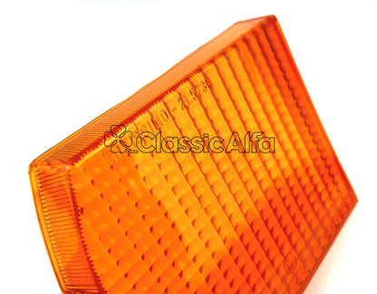 LT162 1970-83 SPIDER ORANGE REAR LENS - LEFT (ALTISSIMO)
