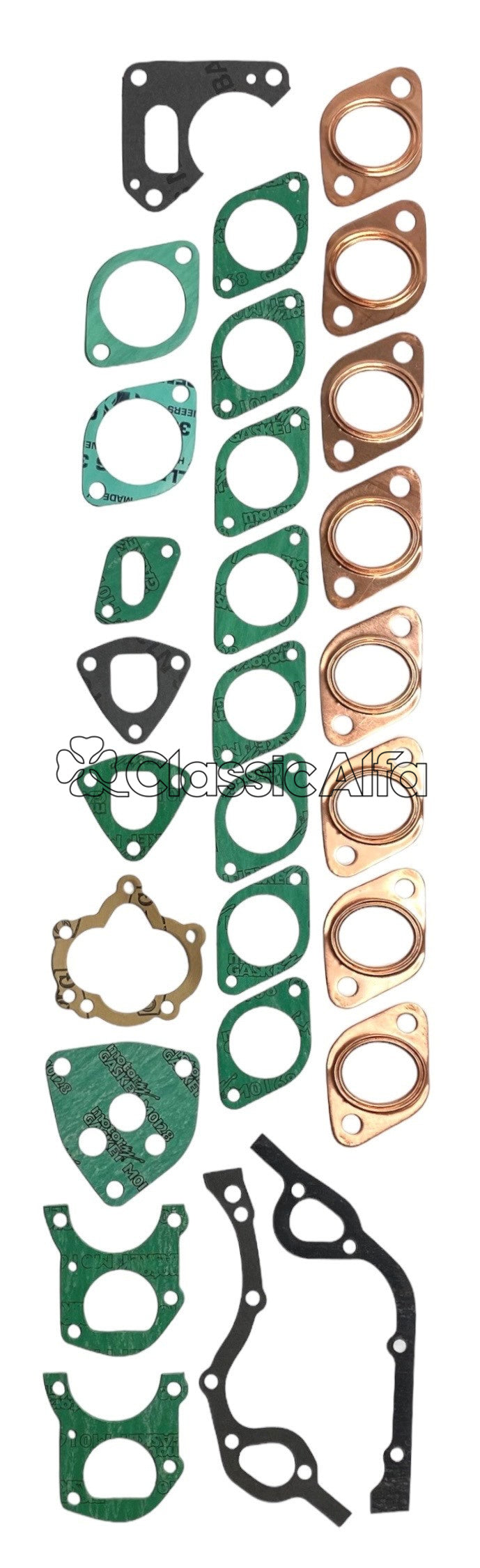 MN009 MONTREAL ENGINE GASKET SET - WITHOUT HEAD GASKETS