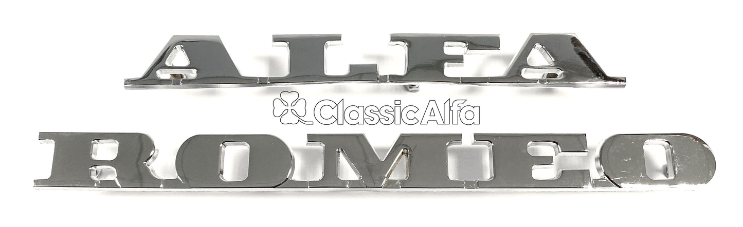 MN032 ALFA ROMEO SCRIPT FOR REAR PANEL