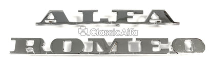 MN032 ALFA ROMEO SCRIPT FOR REAR PANEL