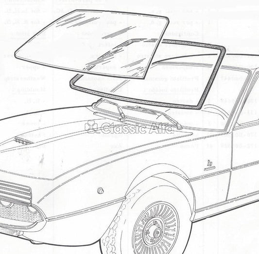 MN036 MONTREAL FRONT WINDSCREEN 