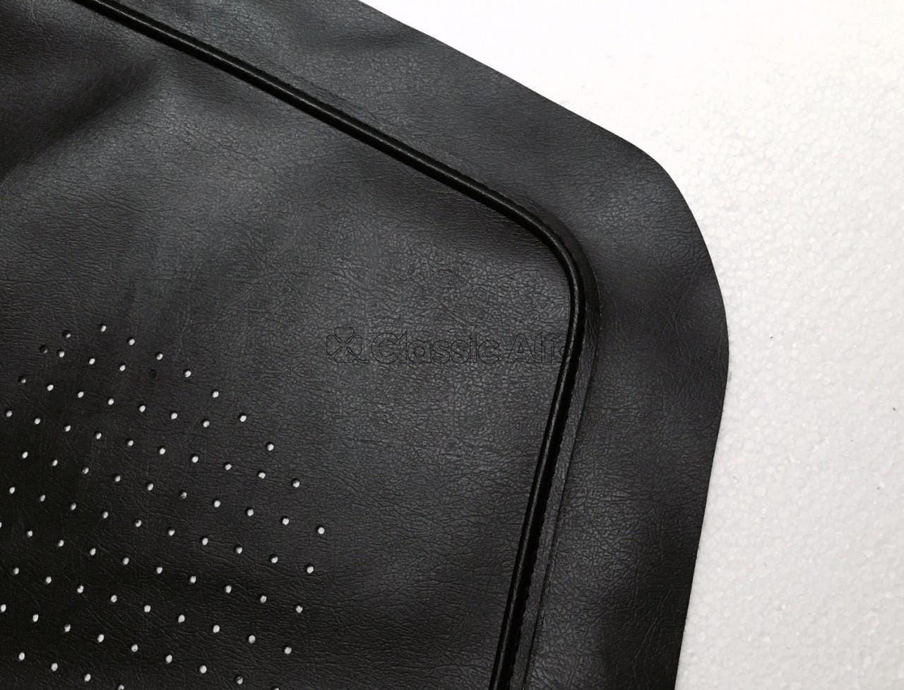 MN069/1 MONTREAL SEAT COVER BLACK CLOTH & VINYL