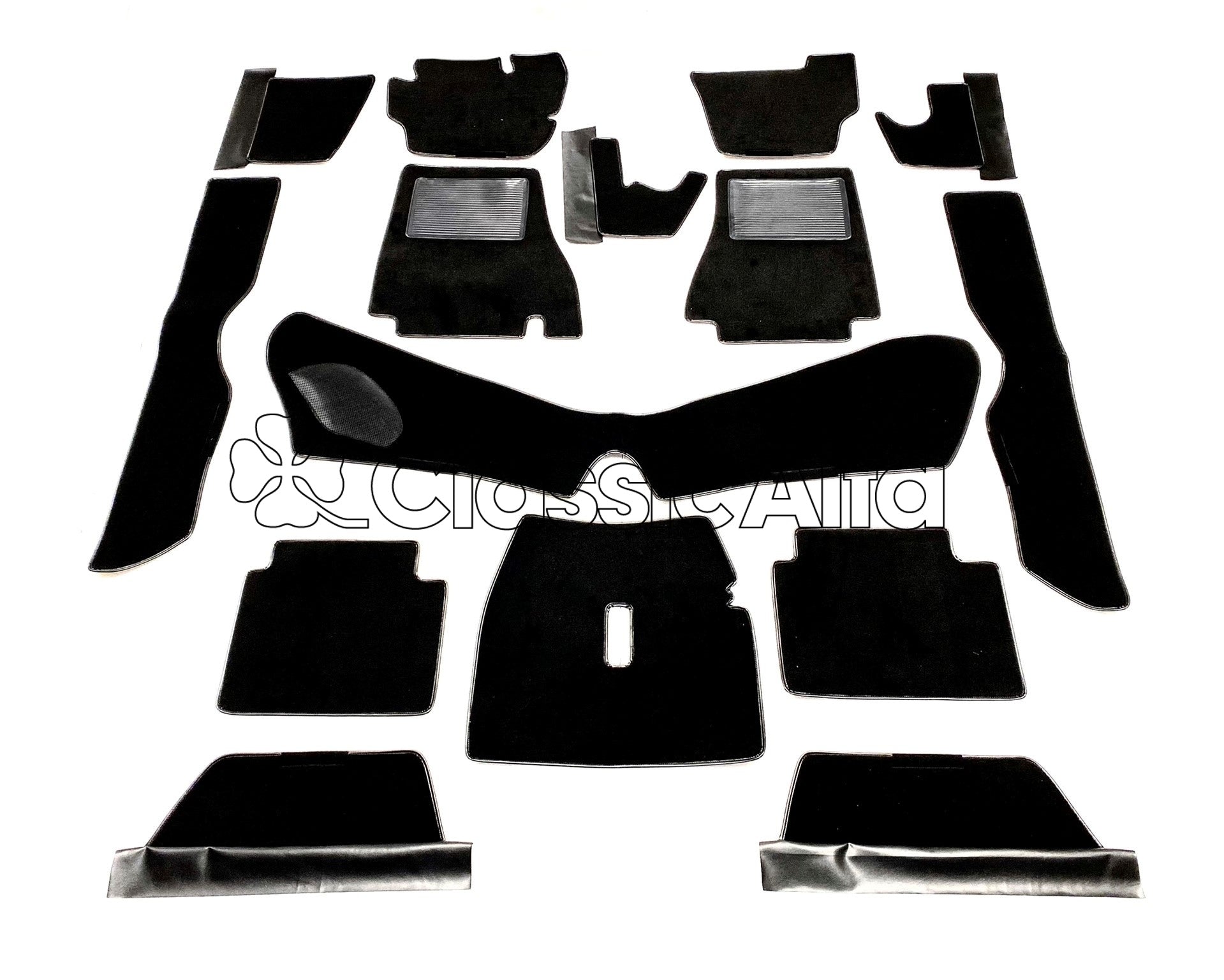 MN070 LHD MONTREAL CARPET SET - BLACK