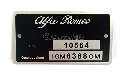 MN096 MONTREAL TYPE PLATE 105.64