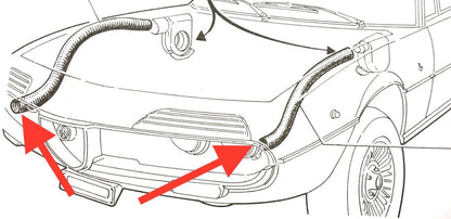 MN134 MONTREAL FRONT AIR DUCT LEFT